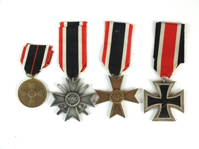 Lot 266 - Four German Second World War Medals