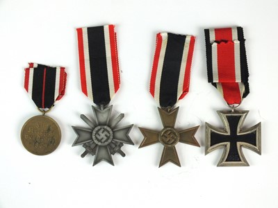 Lot 266 - Four German Second World War Medals