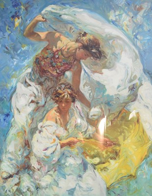 Lot 233 - Jose Mateu San Hilario Royo (Spanish b.1941) Armonia