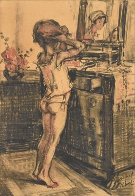 Lot 147 - Alfred Palmer (1877-1951) Two Studies of Children