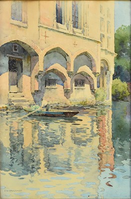 Lot 167 - Ernest William Haslehurst (1866-1949) Bruges