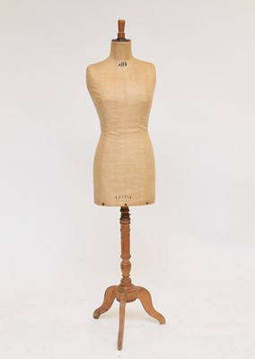 Lot 507 - A Levine tailor's dummy, first half 20th century