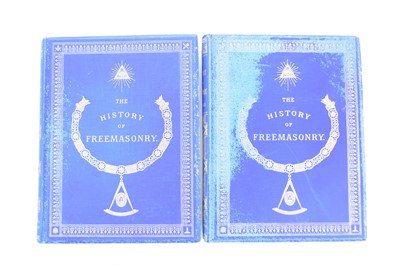 Lot 1005 - GOULD, Robert Freke, History of Freemasonry, 6 vols, 4to, circa 1886