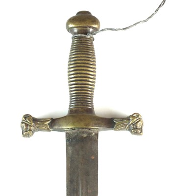 Lot An unusual Gladius-type sword with a South-East Asian dagger