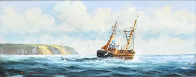 Lot 292 - David Short (British b.1940) Pair of Maritime Scenes
