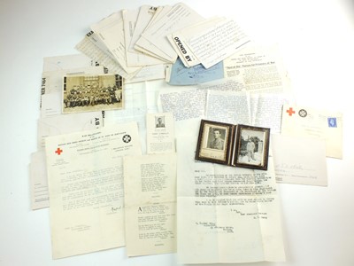 Lot WW2 - Prisoner of War letters from Second Lieutenant Percy O'Reilly, Welch Regiment