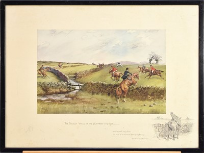 Lot 269 - Snaffles (Charles Johnson Payne 1884-1967) The Biggest Walls in the Country was in It