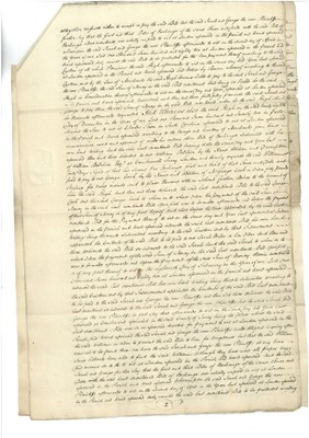 Lot 24 - A group of eighteenth-century documents pertaining to Captain Hugh Bromedge (1714-1792)