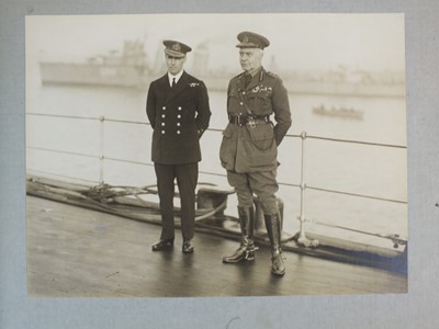 Lot 62 - Photograph album - Departure of the British Army from Dublin, 1922