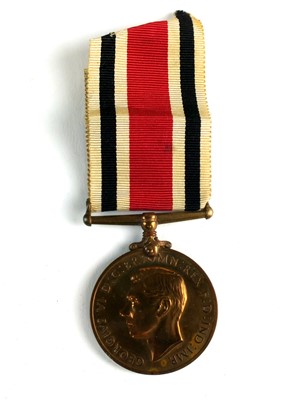 Lot 260 - WW2 - Special Constabulary Long Service Medal and citation for actions during enemy bombing