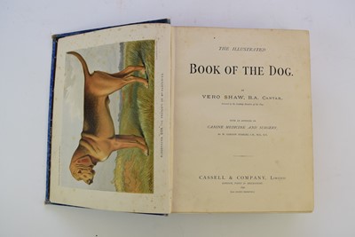 Lot 1052 - SHAW, Vero, The Illustrated Book of the Dog. 4to, 1890, With 28 chromo plates