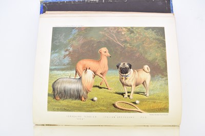 Lot 1052 - SHAW, Vero, The Illustrated Book of the Dog. 4to, 1890, With 28 chromo plates