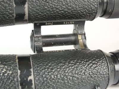 Lot 268 - A pair of Second World War German field binoculars