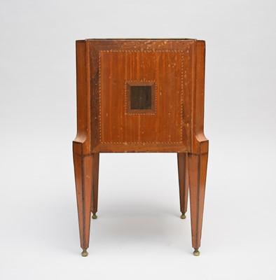 Lot 629 - A Regency style inlaid mahogany and kingwood jardiniere