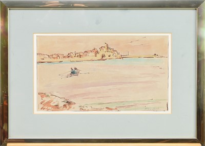 Lot 252 - Anthony Lousada (1904-1997) Coastal Scene and a further work