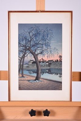 Lot 184 - Kawasi Hasui and others: five Japanese woodblock prints