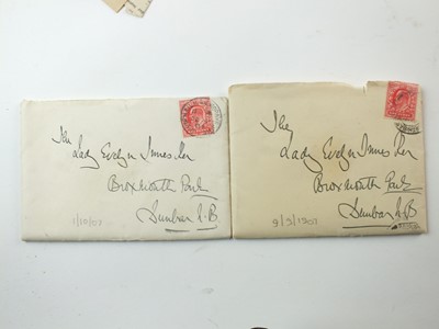 Lot 64 - Letters from Colonel William Fellowes Collins DSO (Royal Scots Greys) to his wife Lady Evelyn
