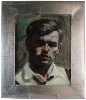 Lot 18 - Mark Beard (B Sargeant) (American b.1956) Study for a Young Man