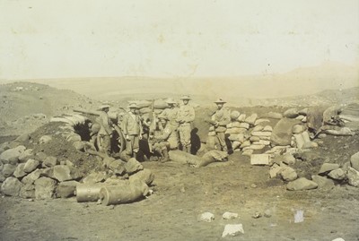 Lot Second Boer War photograph album, 200+ photographs