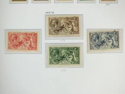 Lot 286 - A very good Great Britain stamp collection, 1840-1939 including a £1 brown, in 6 albums