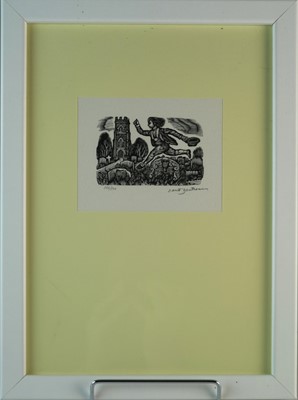 Lot 168 - David Gentleman (b.1930) Skipping O'er the Graves