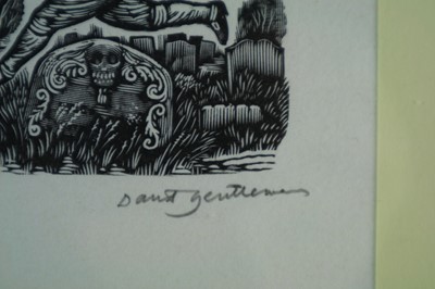 Lot 168 - David Gentleman (b.1930) Skipping O'er the Graves