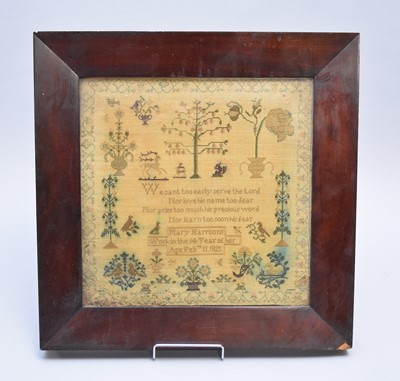 Lot 526 - A George IV and a George III sampler (2)