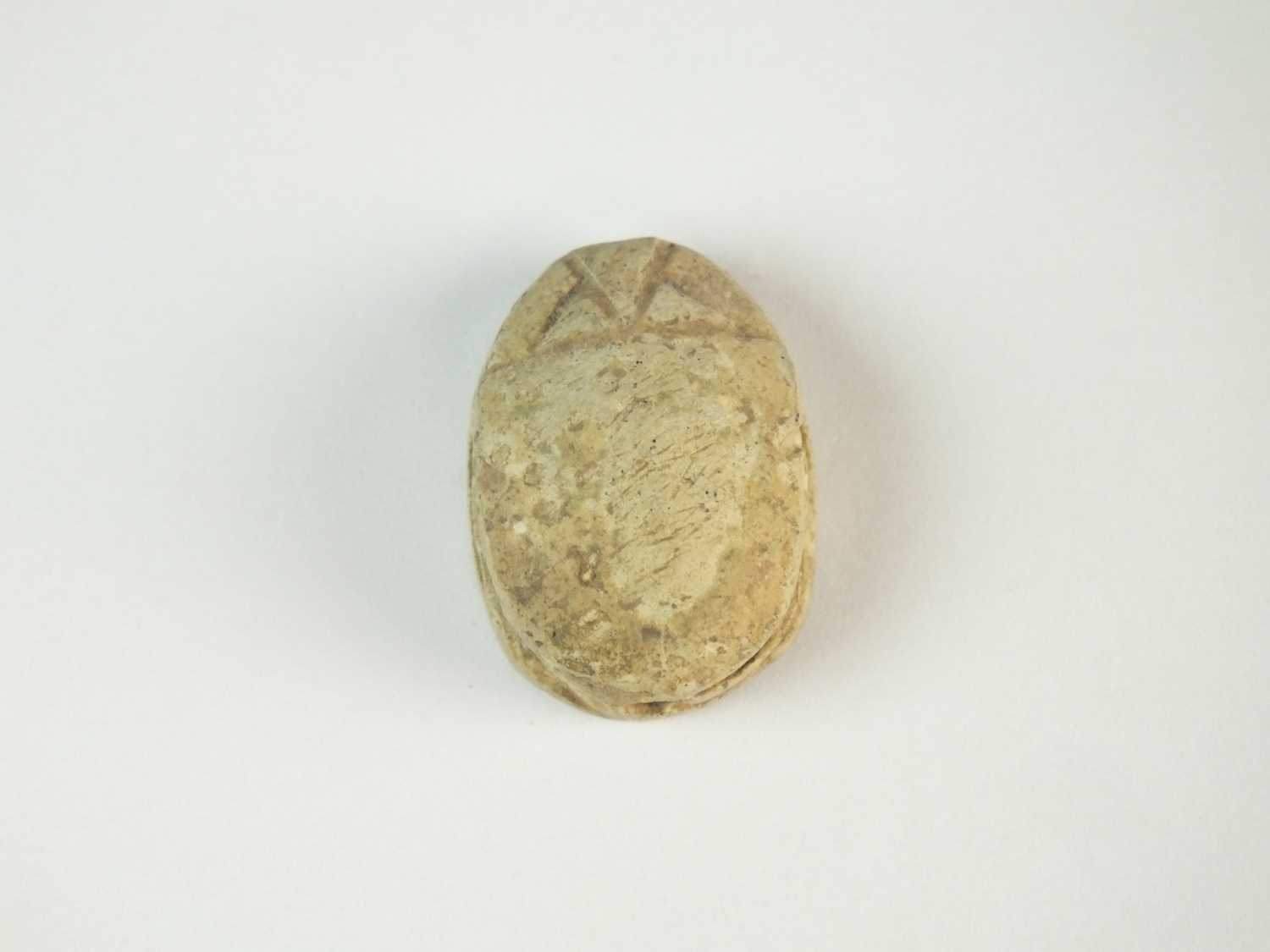 Lot 447 - Ancient Egyptian Scarab - Hyksos, Second Intermediate Period, 1648-1539 BC.