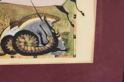 Lot 370 - Otar Imerlishvili (Georgian b.1970) St George Defeats the Dragon