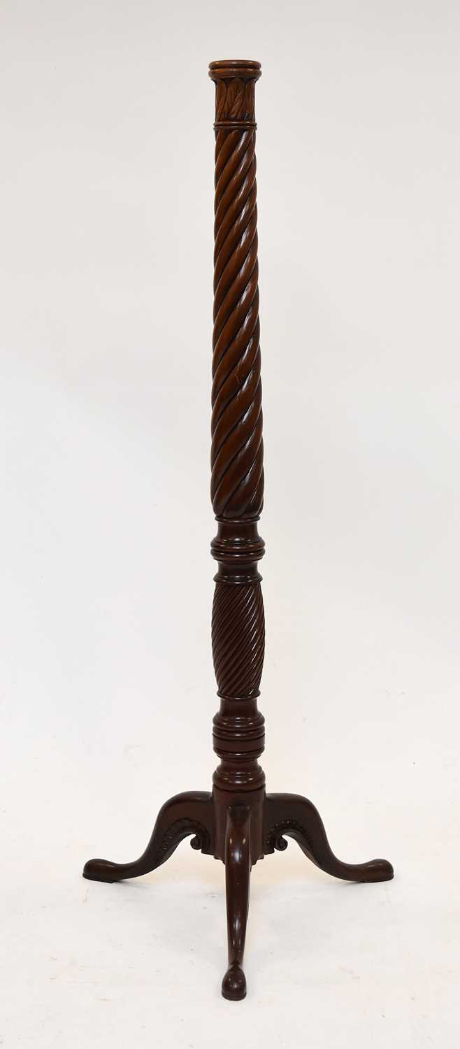Lot 570 - A Victorian mahogany torchere stand