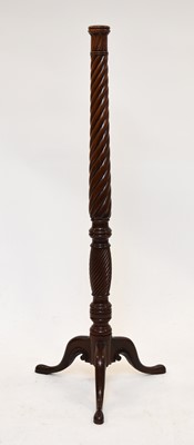 Lot 570 - A Victorian mahogany torchere stand