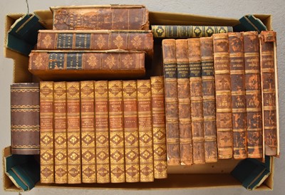 Lot 1175 - DRYDEN'S WORKS, 1821.  9 vols only