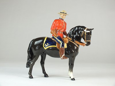 Lot 154 - Beswick model of a 'Canadian Mountie'
