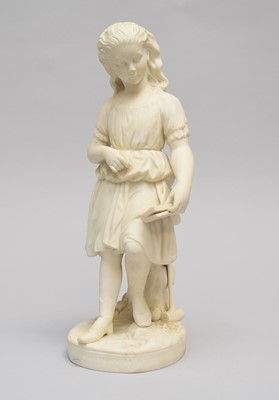 Lot 341 - Copeland parian model of 'Young England's Sister'