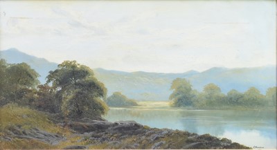 Lot 213 - British School (19th-20th Century) Two Riverside Landscapes