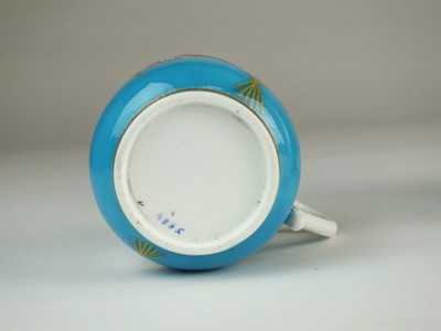 Lot 143 - Minton Aesthetic Movement coffee cup and saucer
