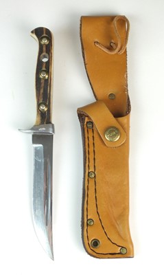 Lot 225 - A Puma "Trail Guide" knife with stag handle