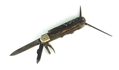 Lot 231 - A German Army Cavalryman's folding pocket knife