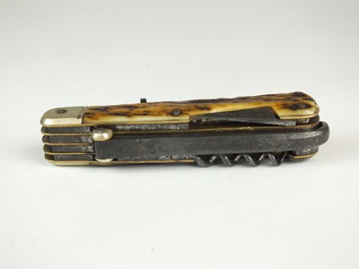 Lot 231 - A German Army Cavalryman's folding pocket knife