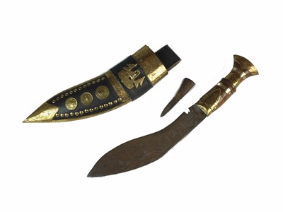 Lot 510 - Nepalese Gurkha kukri knife