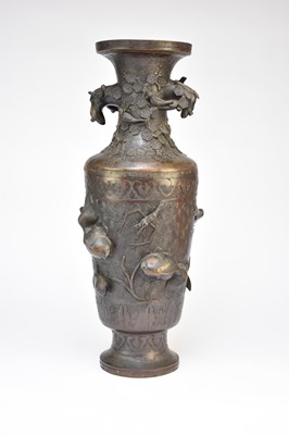 Lot 145 - A large Chinese bronze vase