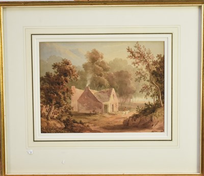 Lot 151 - Attributed to Paul Sandby. Munn A rider on horseback, on a Track