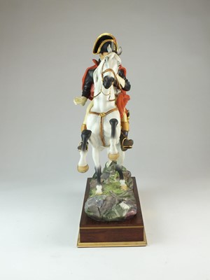 Lot 149 - A Royal Worcester model of Napoleon Bonaparte