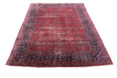 Lot 762 - A Mashhad carpet, 19th/20th century