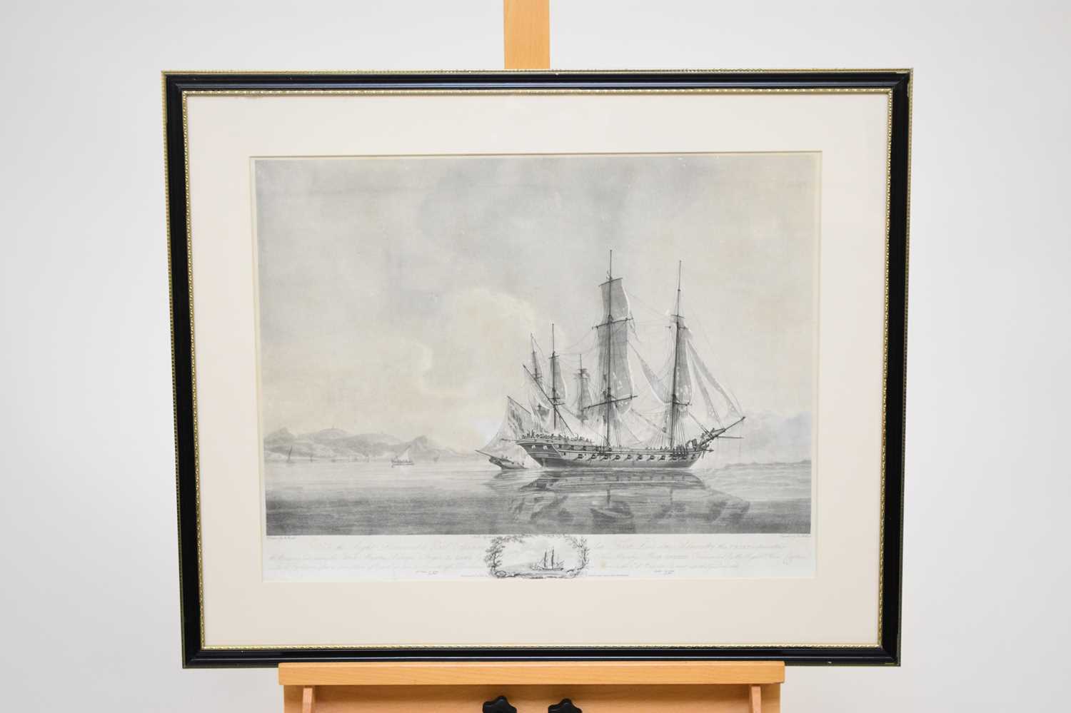 Lot 278 - After N.Pocock, ‘The Taking of El Gamo by HMS Speedy’, with two companions