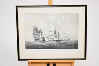 Lot 278 - After N.Pocock, ‘The Taking of El Gamo by HMS Speedy’, with two companions