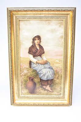 Lot 373 - Continental plaque, late 19th century