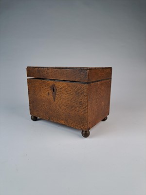 Lot 326 - A 19th century oak money box