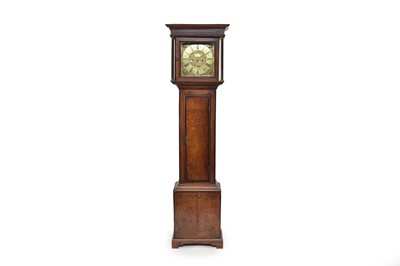 Lot 657 - An 18th century oak 8-day, longcase clock by 'William Bromley Salop'