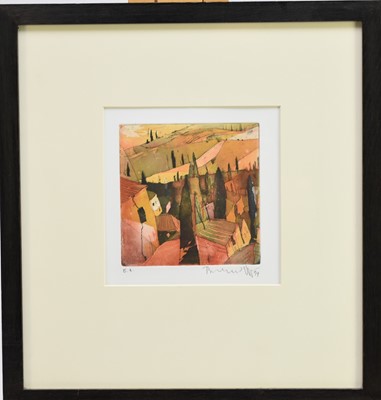 Lot 284 - Bernard Vogel (b.1961), 'Rio di San Silvestro' and one other print by the same hand